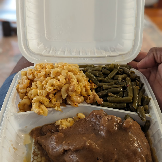 Smothered Chicken Dinner & Turkey Wings Dinner