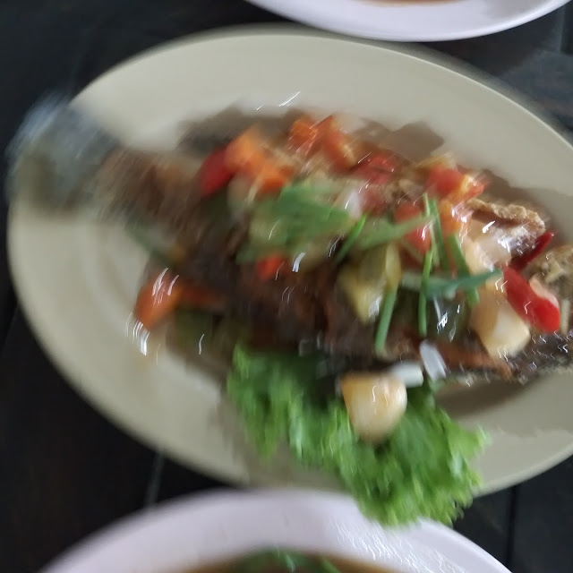 Ikan Siakap Tiga Rasa
