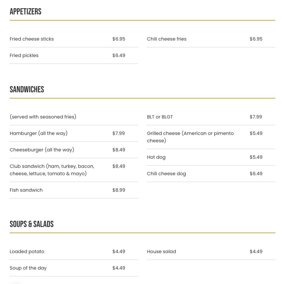 Menu Photo 1