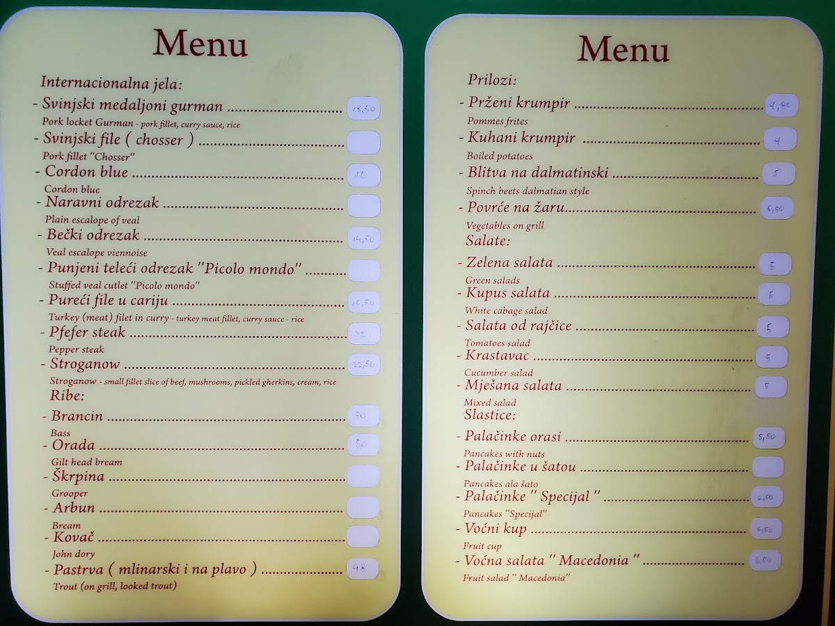 Menu Photo 0