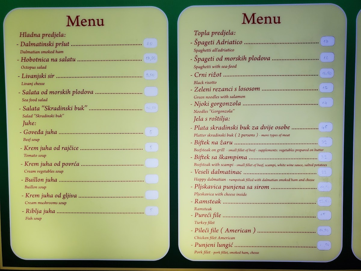 Menu Photo 1