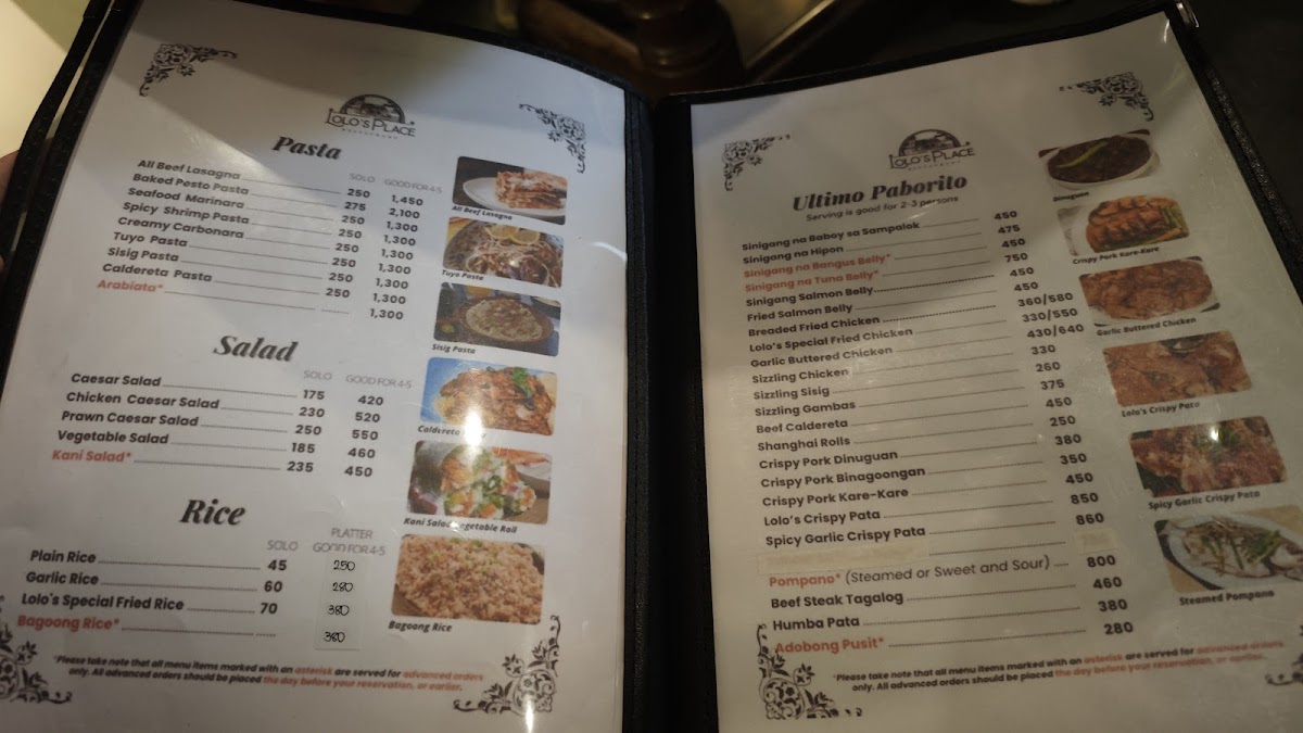 Menu Photo 0
