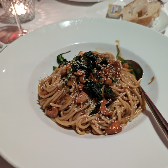 Stir Fry with Sesame Noodles Vegan