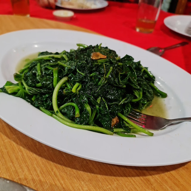 Stirfry Sweet Potato Leaf