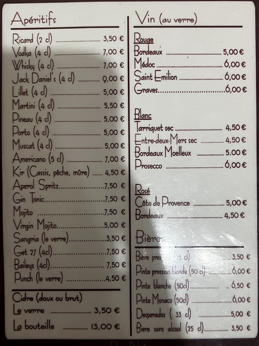 Menu Photo 0