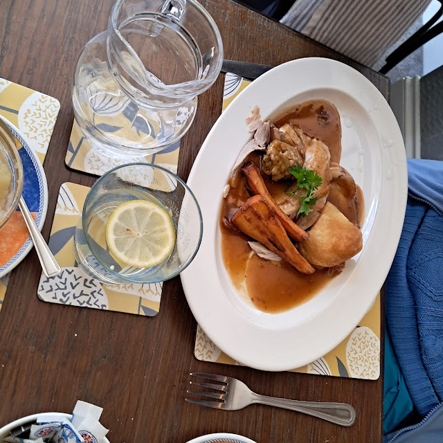 Roast Pork Before Vegetables Being Added