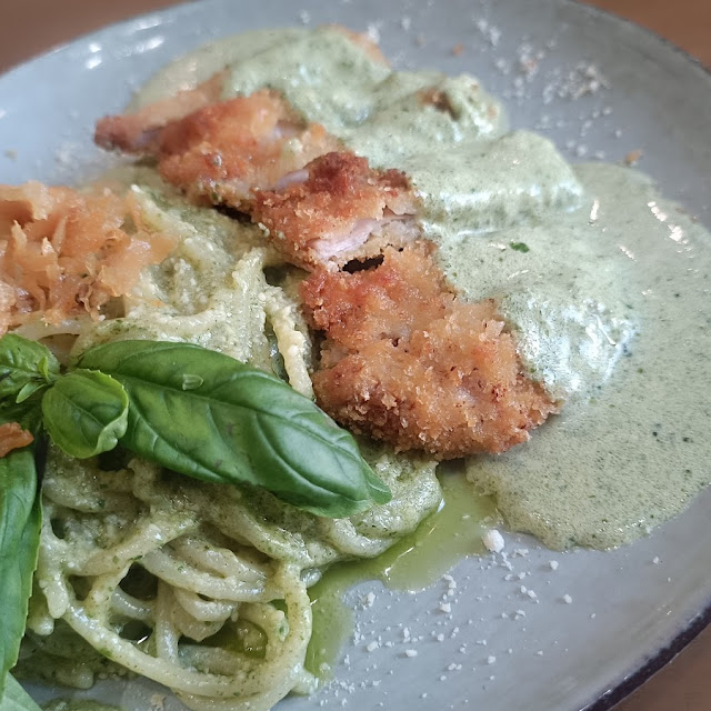 Pesto Pasta & Katsu