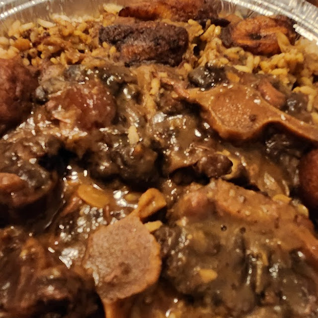Oxtail with Rice and Beans
