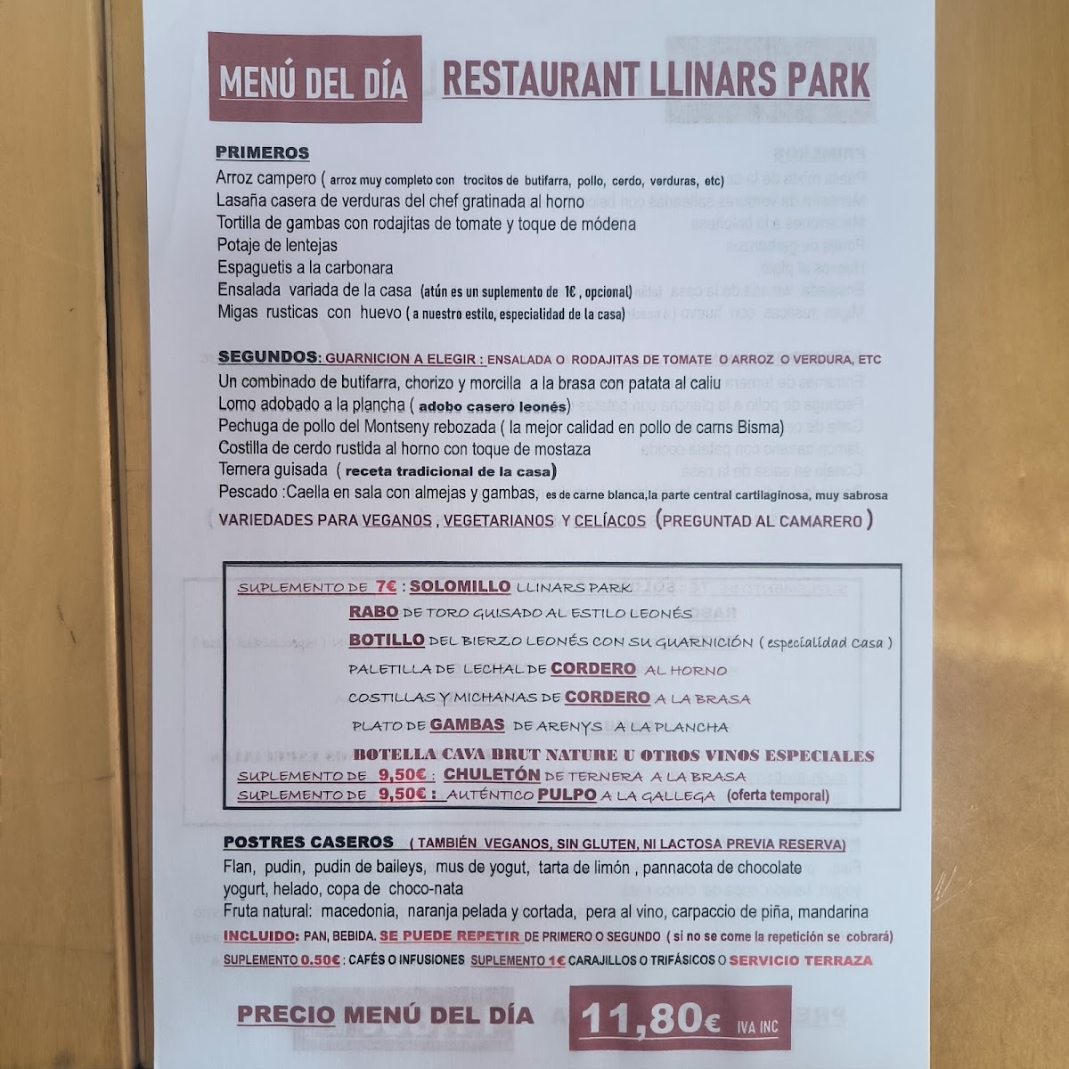 Menu Photo 0