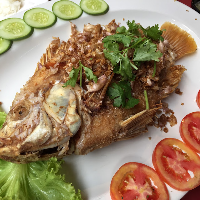 Fried Fish with Fish Sauce
