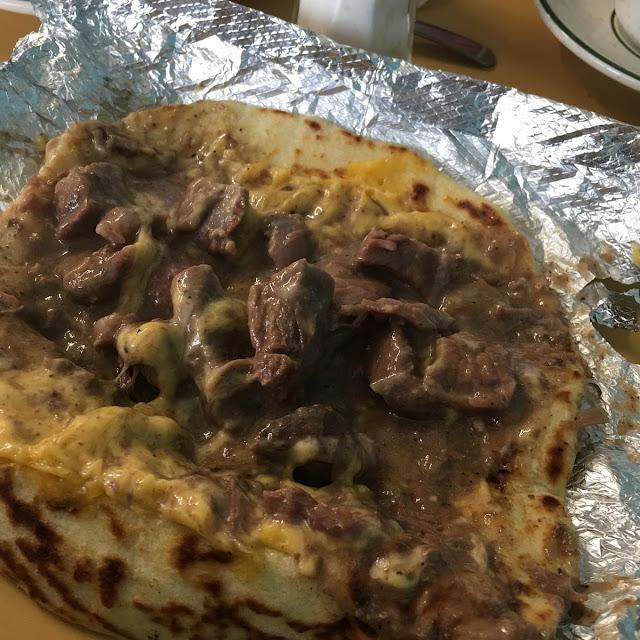 Carne Guisada with Cheese