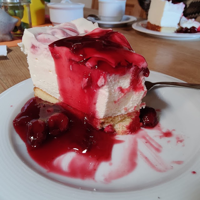 Schmandtorte Mit Kirschgrütze