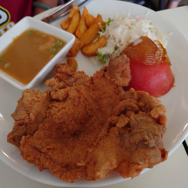 Hainanese Fried Chicken Chop