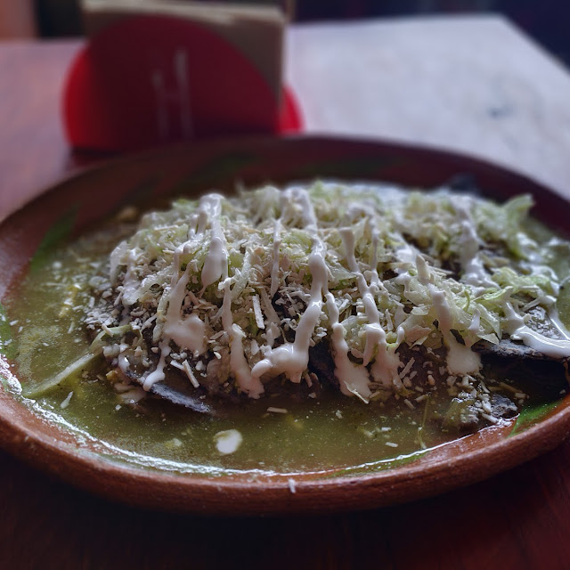 Enchiladas Verde