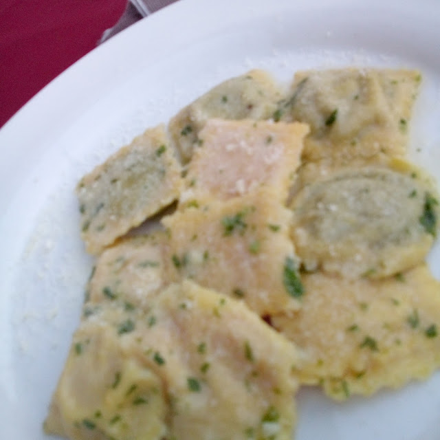 Tortelli Verdi E Di Zucca