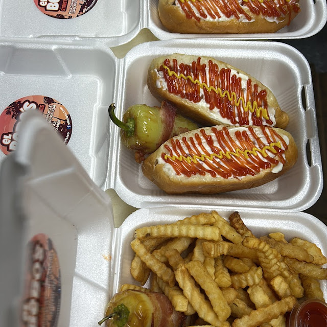 Sonoran Hot Dog with Fries