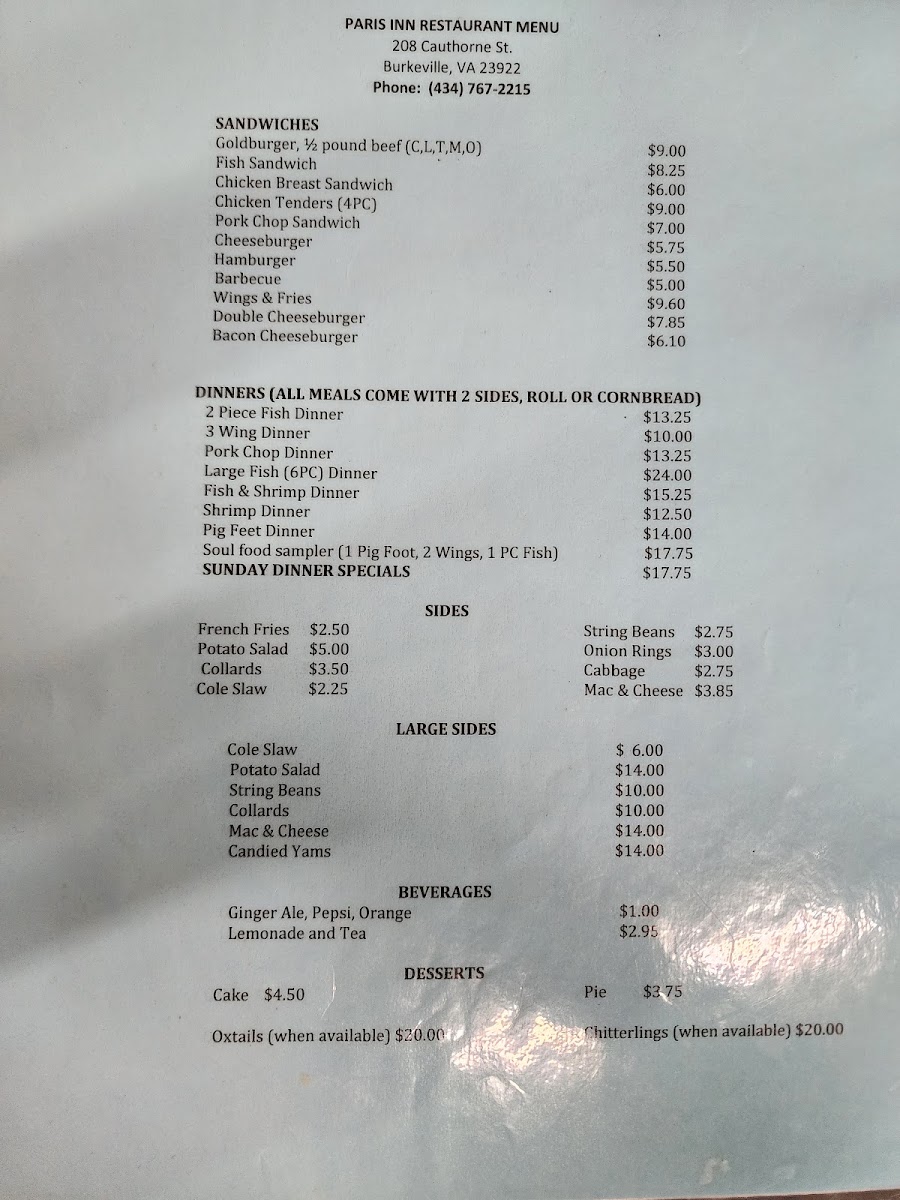 Menu Photo 0