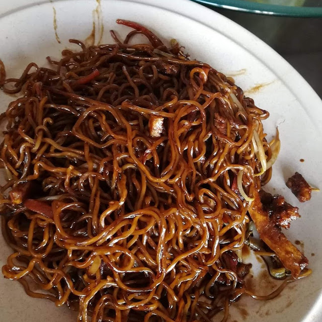 Fried Noodle with Black Bean Sauce