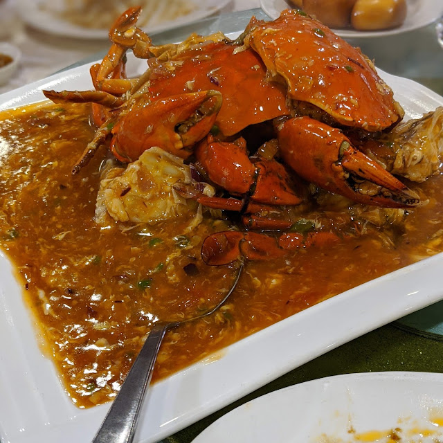 Sweet and Spicy Crabs