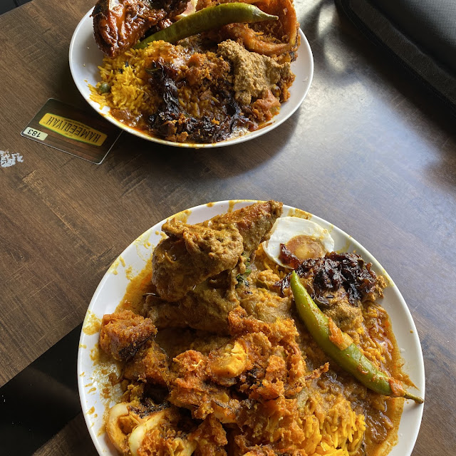 Nasi Kandar with Ayam Kapitan