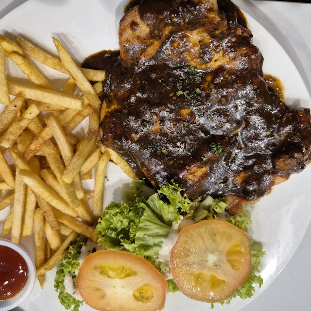 Black Pepper Grilled Chicke Chop