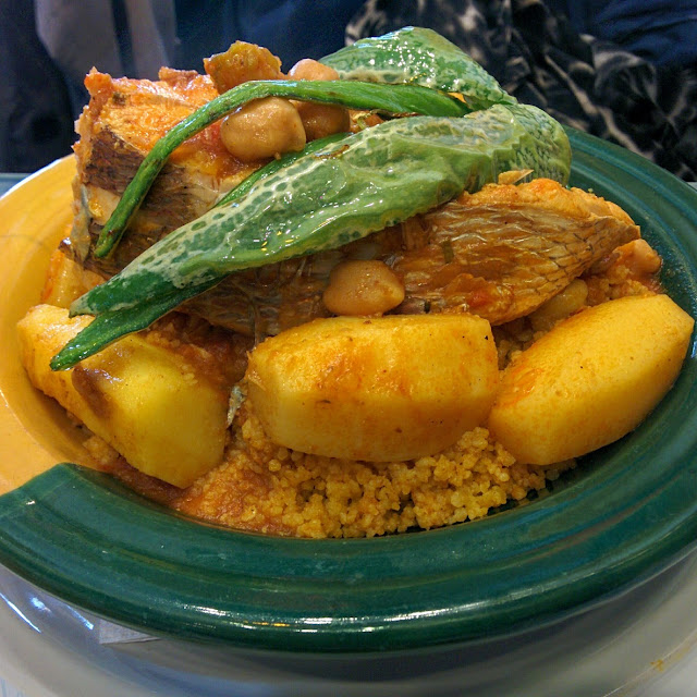 Fish with Sfaxienne Sauce