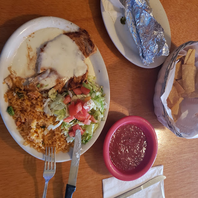 One Taco Rice and Beans