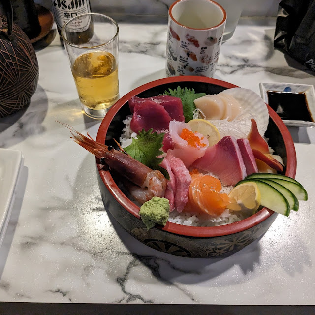 Salmon Tuna Yellowtail