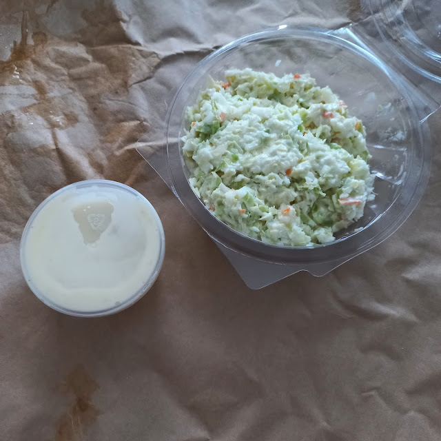 Coleslaw and Tartar Sauce