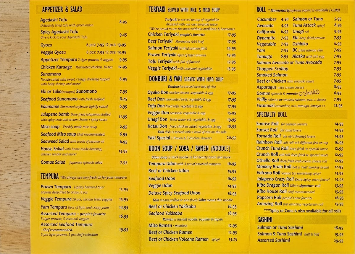 Menu Photo 0
