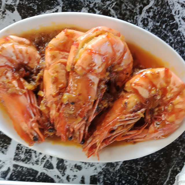 Butter Garlic Prawns