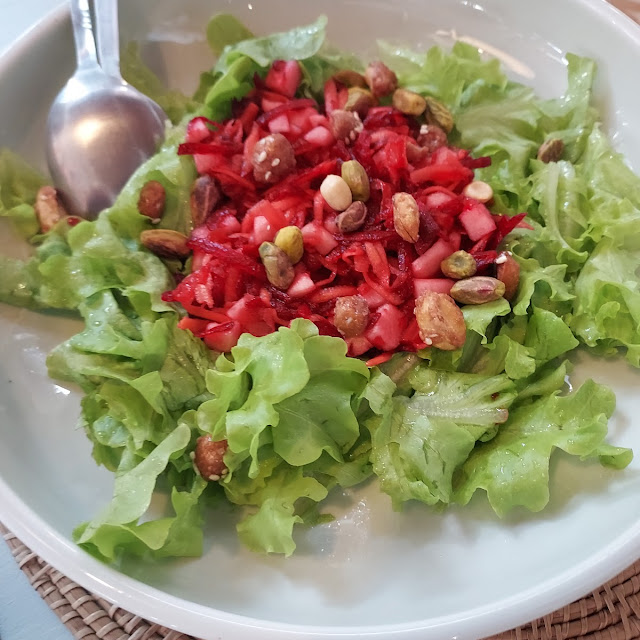 Beetroot Apple Carrot Salad