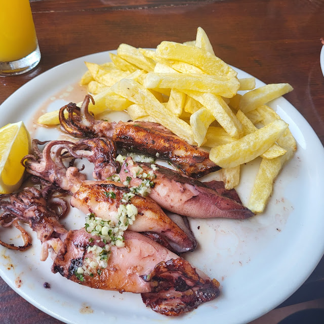 Grilled Squid