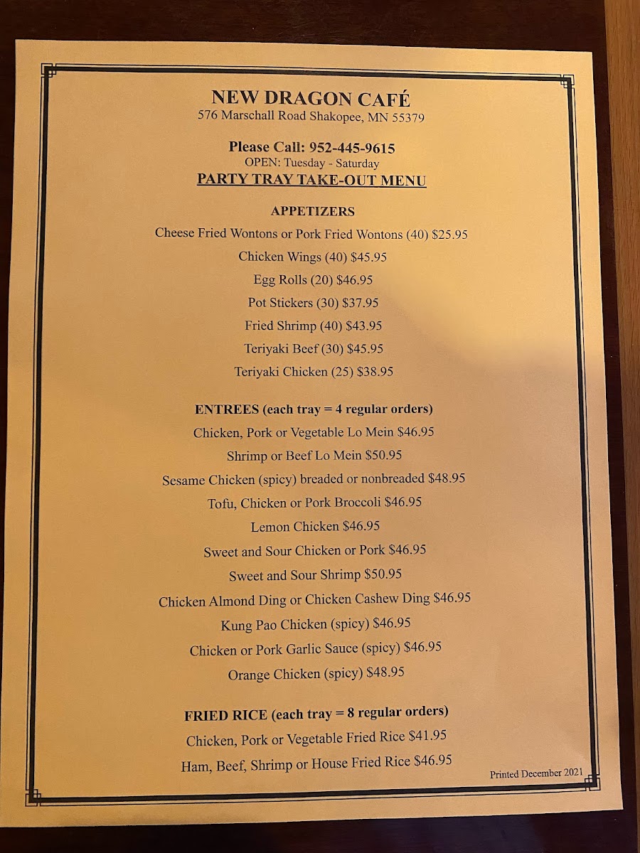 Menu Photo 0