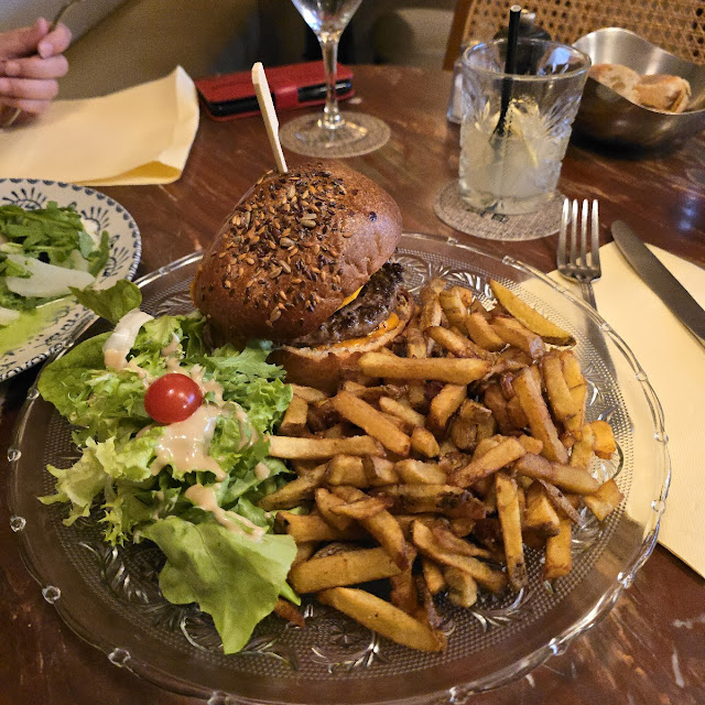 Black Angus Burger Mit Bacon
