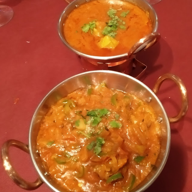 Chicken Madras Y Lumb Karahi