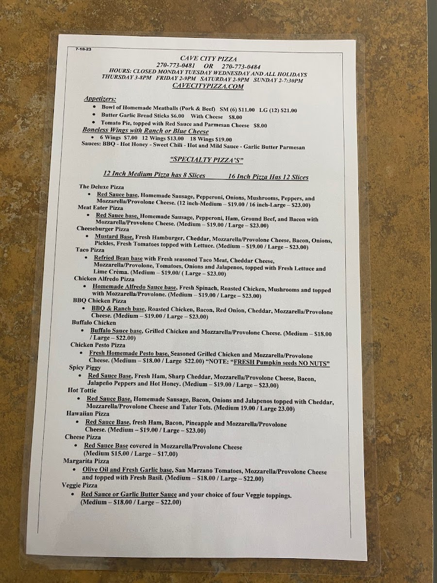 Menu Photo 0