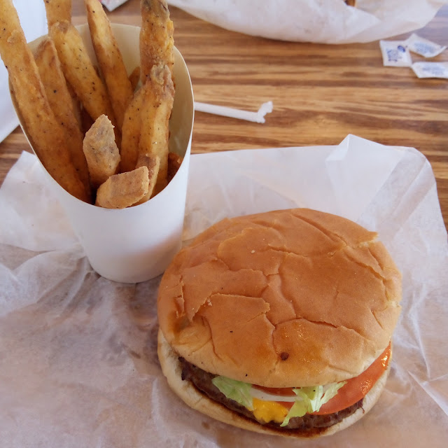 Cheeseburger and Fries