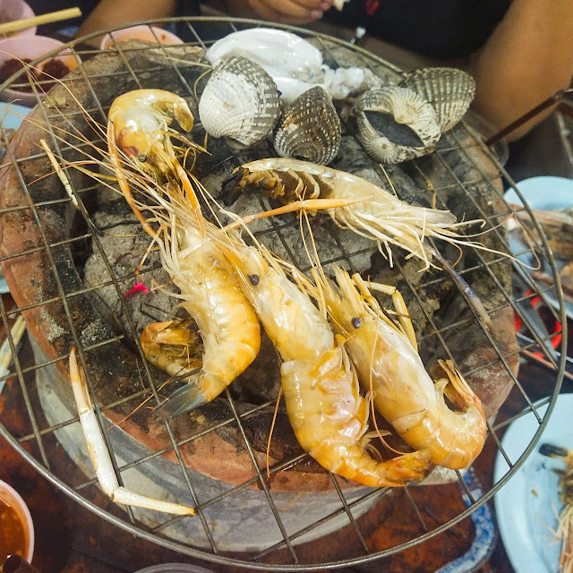 กุ้งเผา