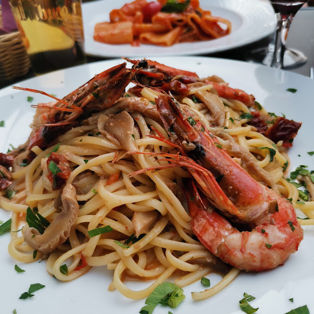 Spaghetti Com Camarões