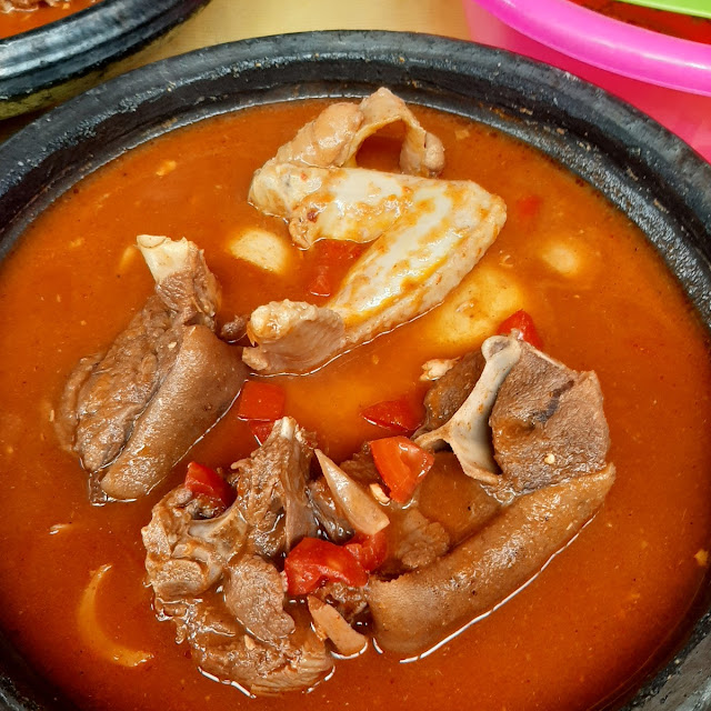 Fufu and Goat Lightsoup