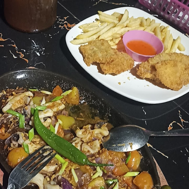 Sizzling Squid