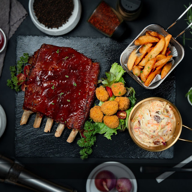 solo pork rib 烤豬肋排 個人份