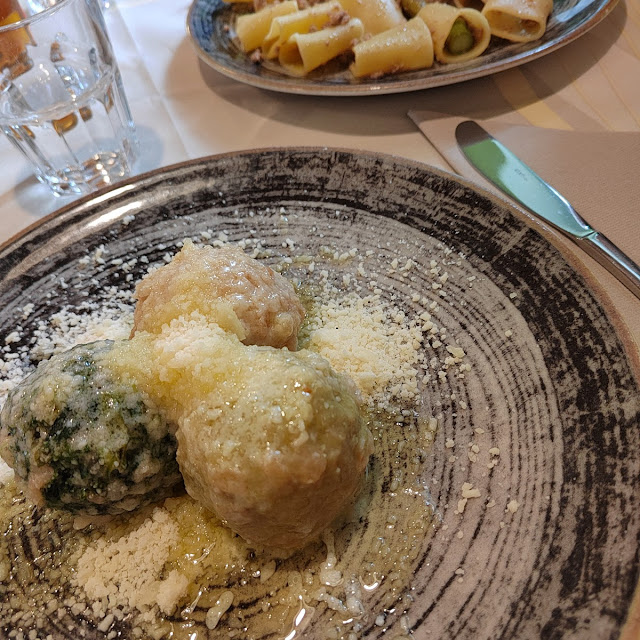 Tris Di Canederli E Paccheri Con Ragù Di Agnello