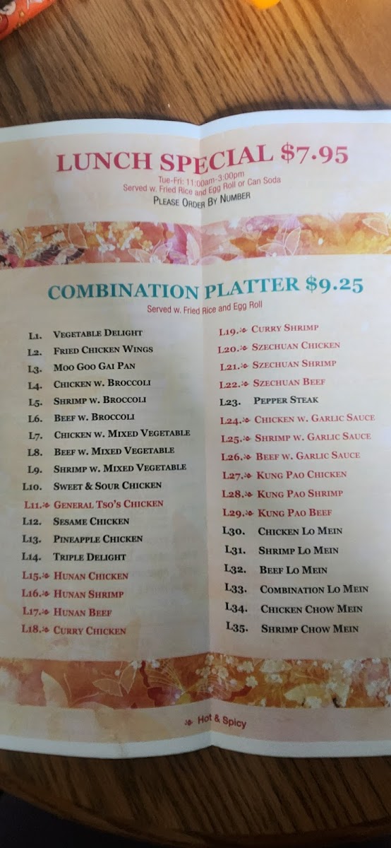 Menu Photo 5