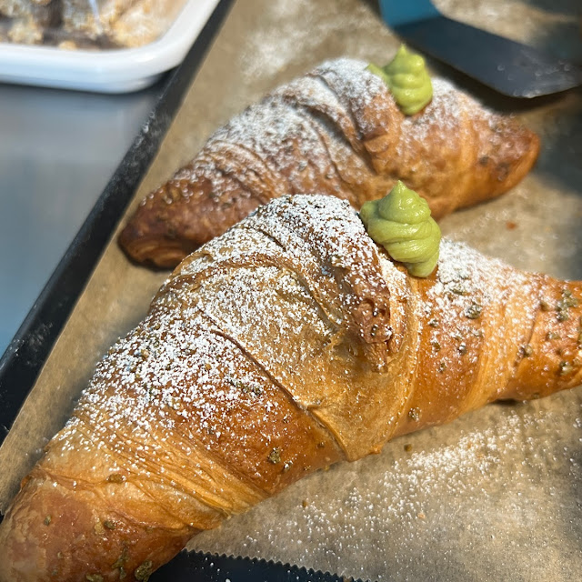 Pistazien-croissant
