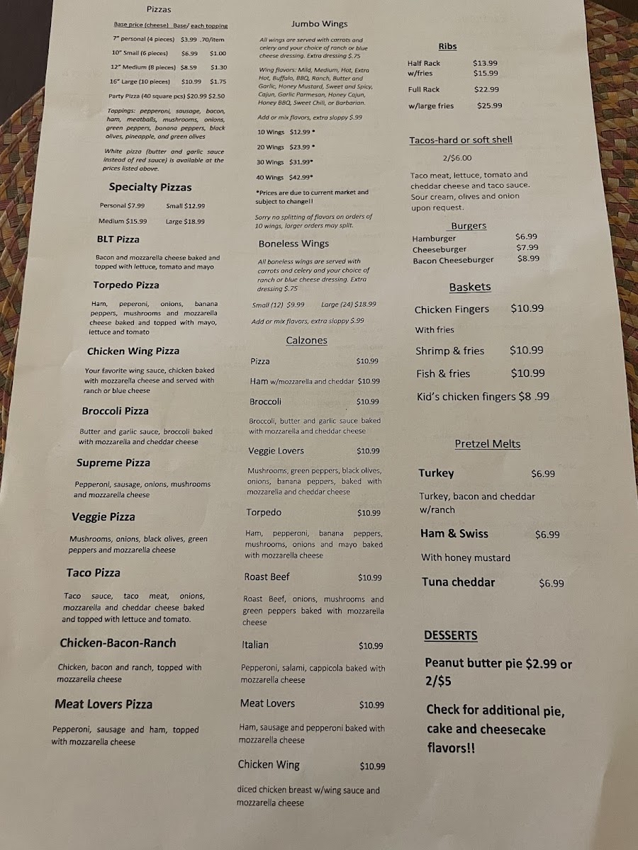 Menu Photo 0