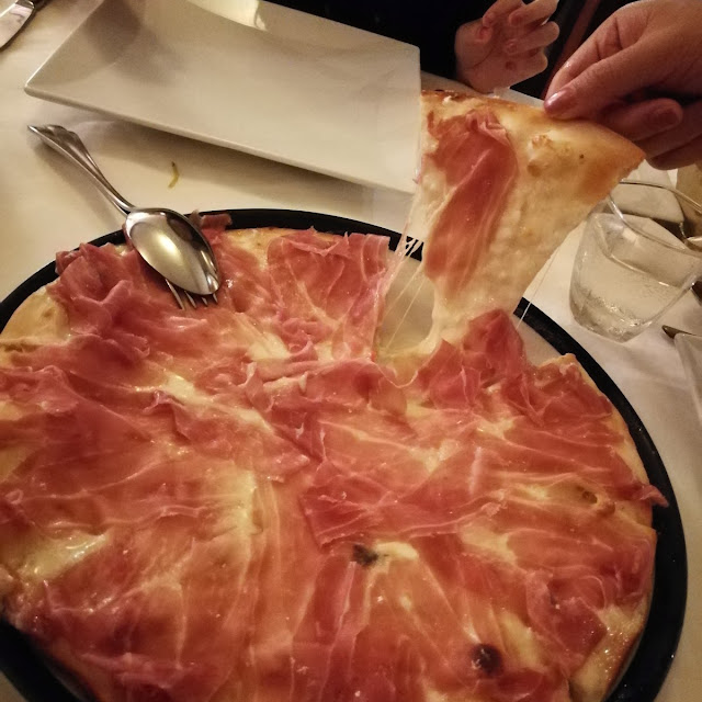 Parma Ham and Cheese Pizza