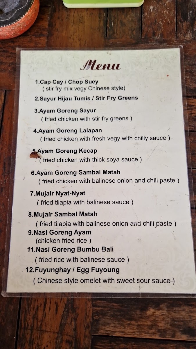 Menu Photo 1