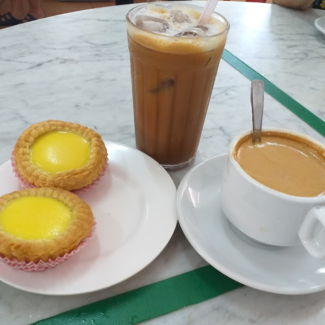 Egg Tart with Ipoh White Coffee